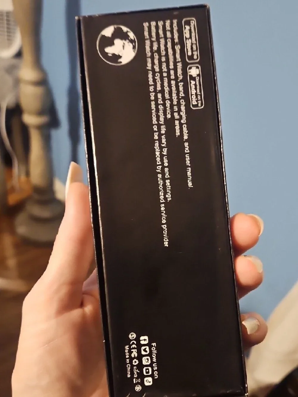 Watch 8 Pro Smartwatch - Black